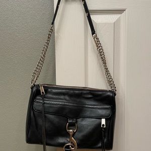 Black larger Rebecca minkoff purse